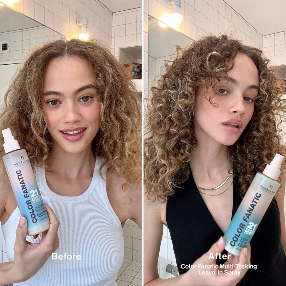 Pureology 13.5 fl oz  Color Fanatic Multi-Tasking Leave In Spray *BIG BOTTLE* - Picture 6 of 12